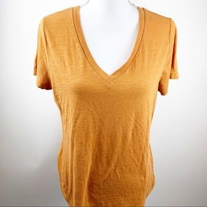 Mossimo Burnt Orange Tee Shirt Large
